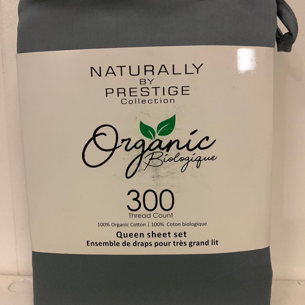 Organic 4 PC Sheet set